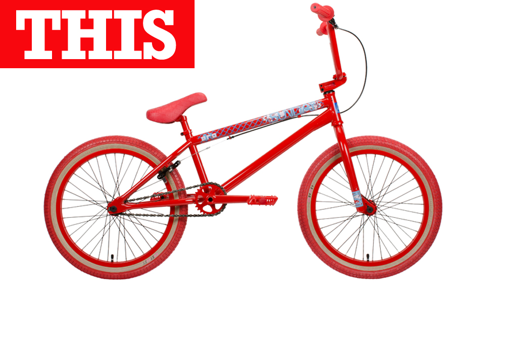red sunday bmx bike