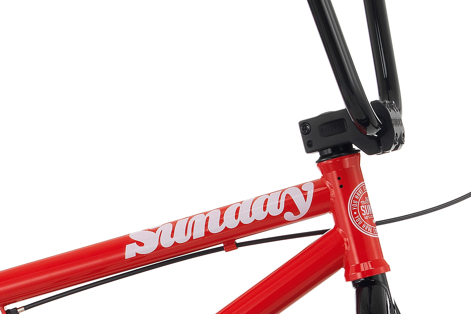 red sunday bmx bike