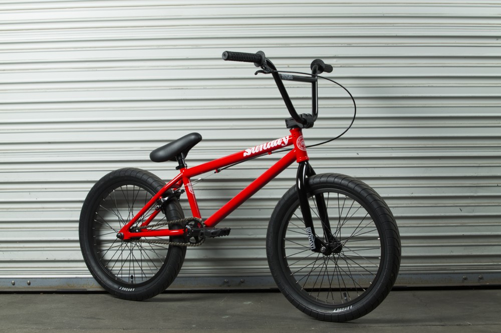 red sunday bmx bike