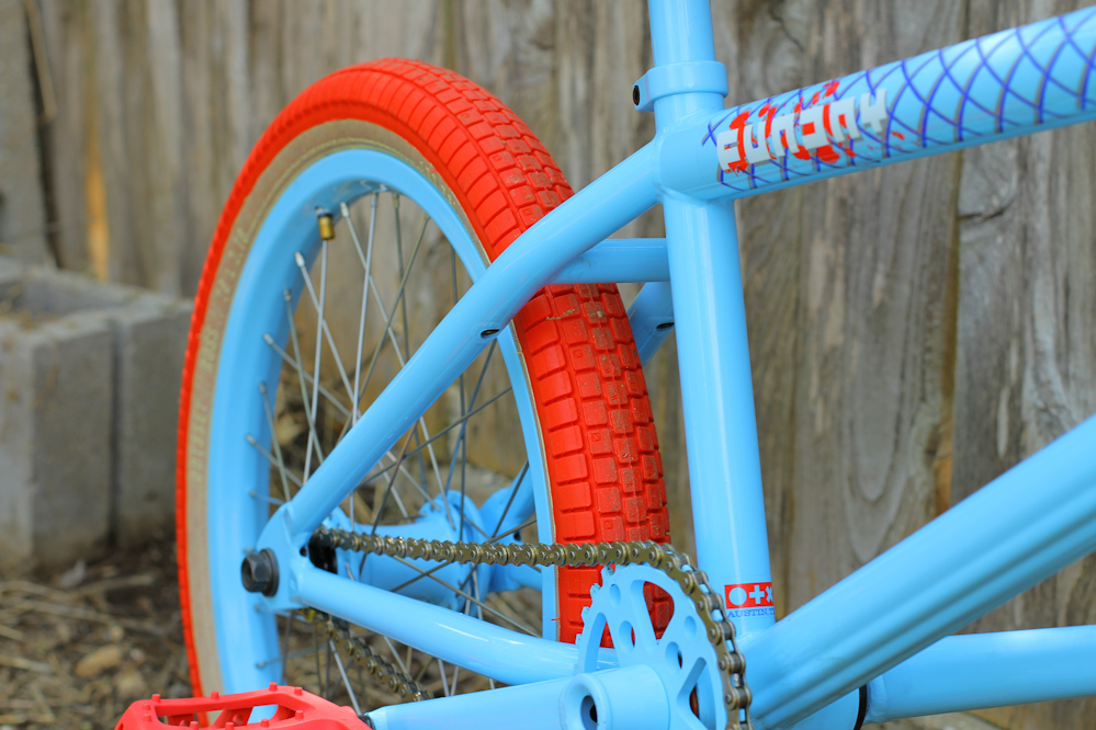 light blue bmx tires