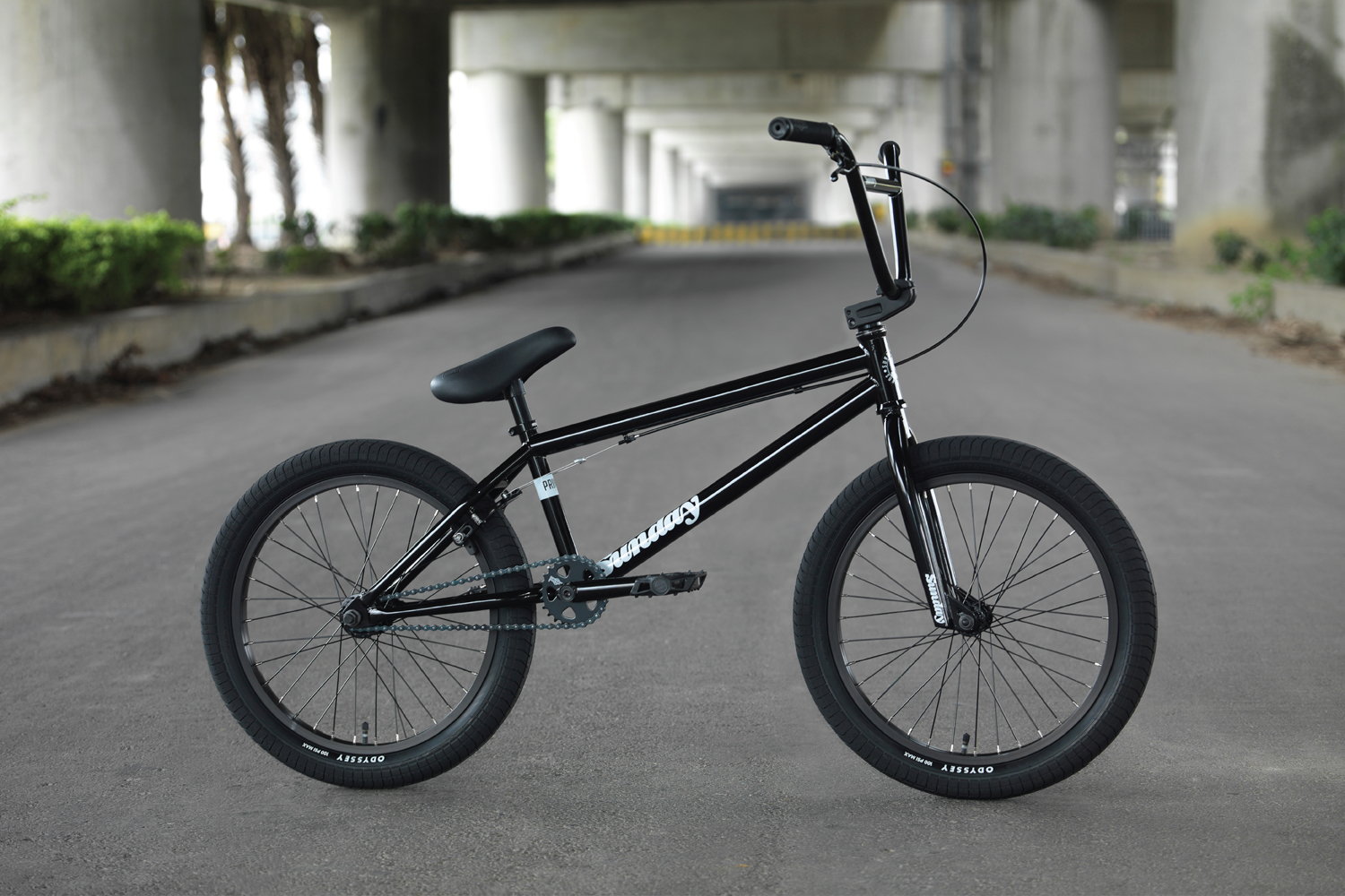 SUNDAY BMX BIKE DUCK CANVAS BICYCLE PIVOTAL SEAT BLACK SUNDAY FIT CULT STRANGER